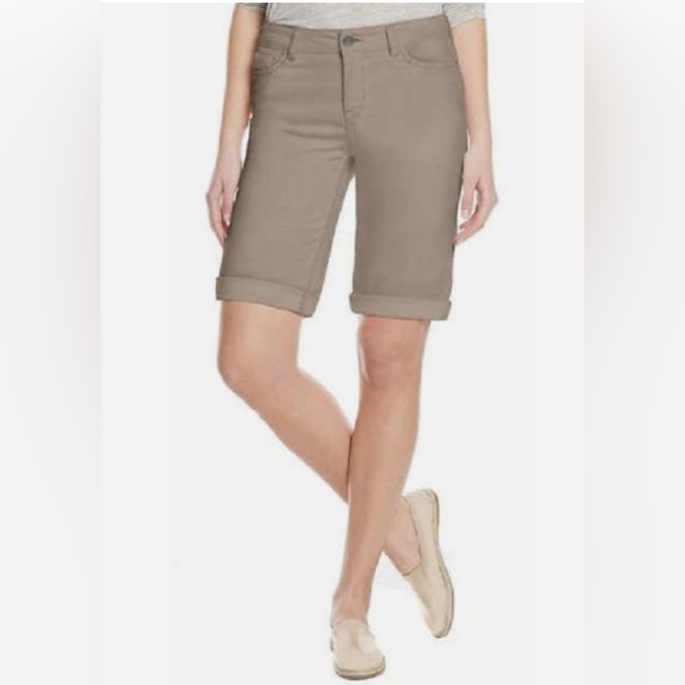 Buffalo David Bitton Ladies Mid-Rise Super Soft Bermuda Short